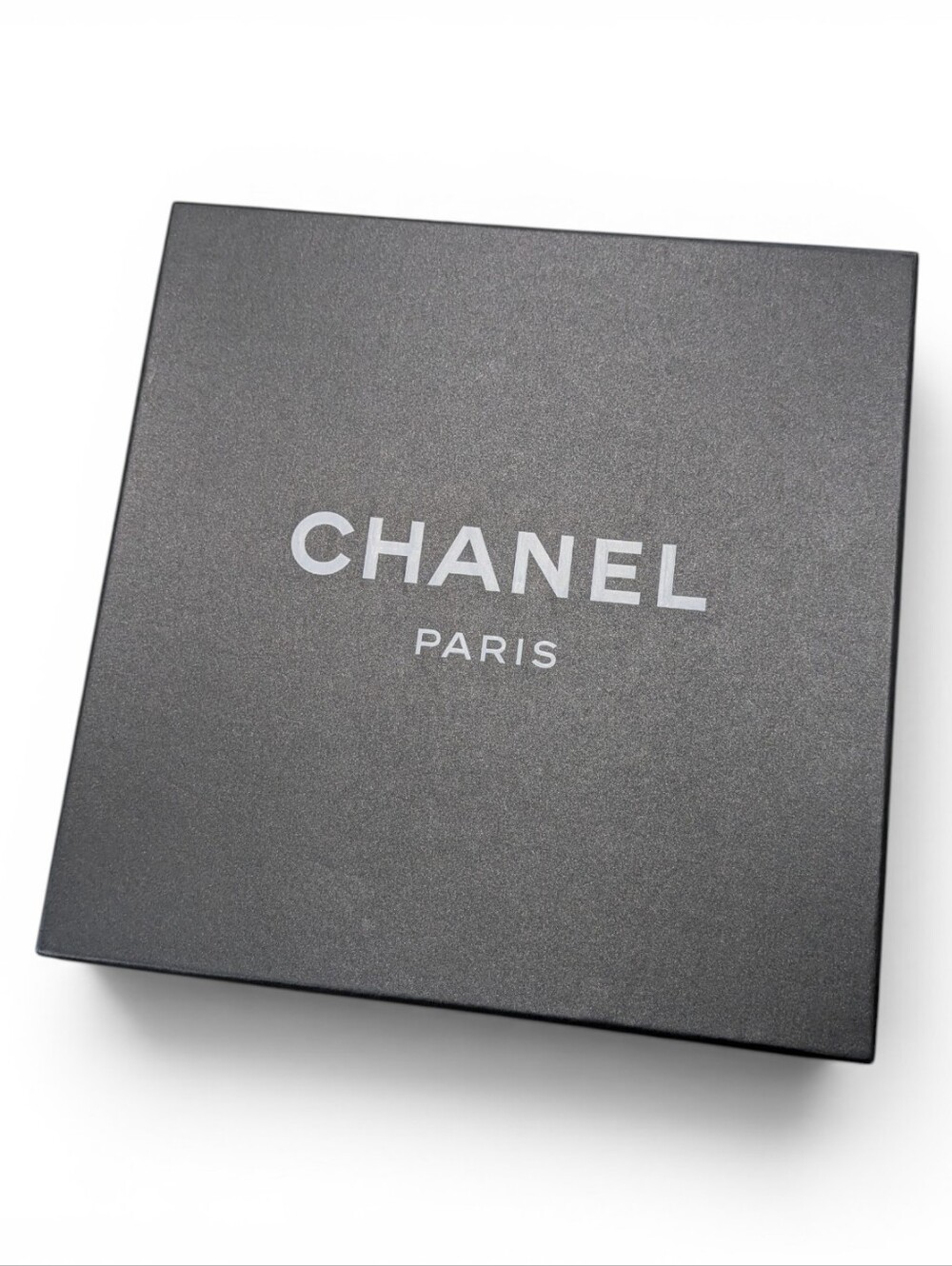 CHANEL Scarf White Black Purple Graffiti CC Logo Cashmere Silk Scarf Shawl NIB - Picture 6 of 6